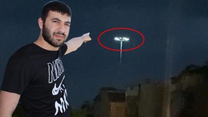 Aydın'ı karıştıran "ufo" iddiası! Görüntüleri çeken gencin gözüne uyku girmedi