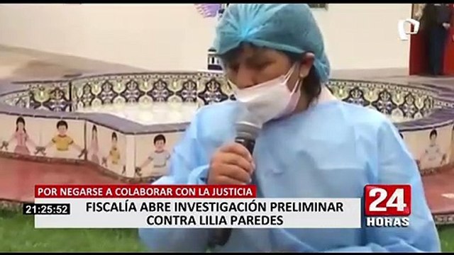 Lilia Paredes: Fiscalía abre investigación preliminar a primera dama