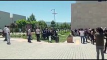 Üniversitede TÜGVA protestosunda 11 gözaltı