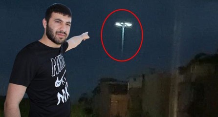 Vatandaşın ‘Ufo’ iddiası ortalığı karıştırdı