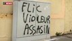 Dijon : des tags anti-police découverts, les forces de l'ordre indignés