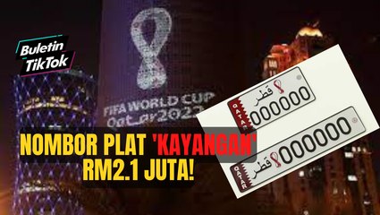 Nombor plat 'kayangan' RM2.1 juta!