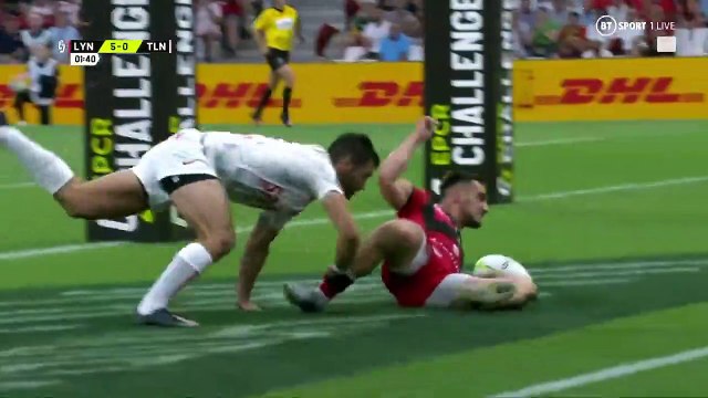 Lyon vs RC Toulon European Rugby Challenge Cup Final 2022-05-27 First Half