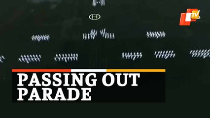 Watch | Aerial view of Passing out Parade at Indian Naval Academy