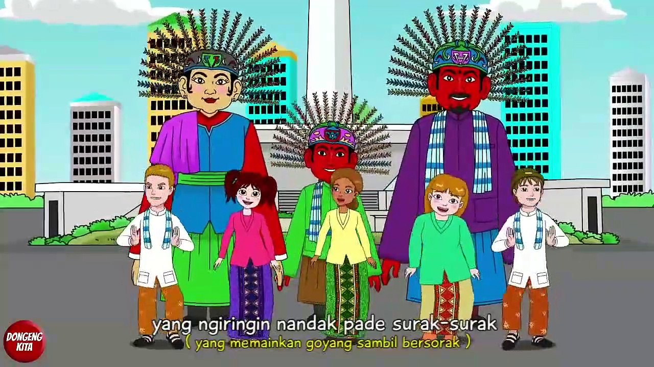 Indonesia Kids music "Ondel Ondel"