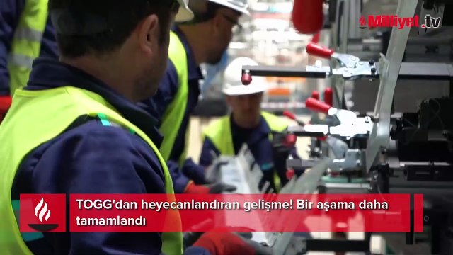 TOGG'dan heyecanlandıran gelişme! Bir aşama daha tamamlandı