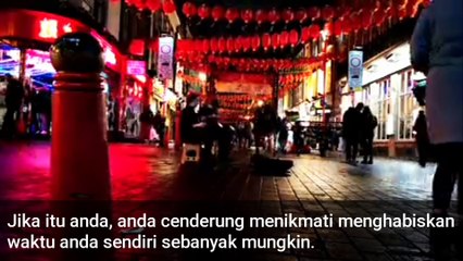 12 Special Personality Traits Of People Who Likes To Be Alone (Indonesian Subtitle)