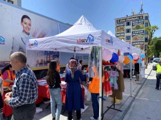 LÖSEV 'İyilik Tırı' Niğde'de