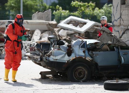 Arama kurtarma ekiplerinin ortak tatbikatı, İzmir'de başladı
