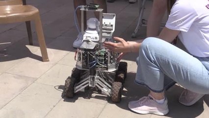 ESKİŞEHİR - "Hevesli Gezegen Elçileri"nin keşif robotu TEKNOFEST'te yarışacak