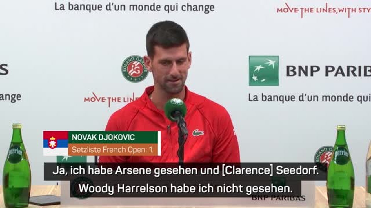 Djoker freut sich über Interesse von Fußballstars