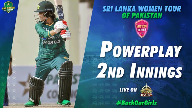 Powerplay | Pakistan Women vs Sri Lanka Women | 3rd T20I 2022 | PCB | MA2T