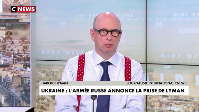 Harold Hyman : «Lyman, c’est la dernière ville avant Kramatorsk, la capitale du Donbass ukrainien»