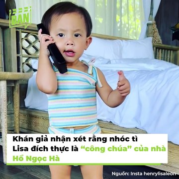 Khoảnh khắc ái nữ Hà Hồ chuẩn công chúa được cưng chiều nhất nhà | Điện Ảnh Net