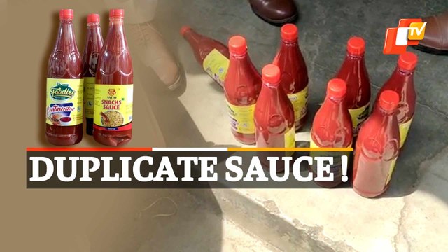 WATCH | Raids At Duplicate Sauce Manufacturing Unit