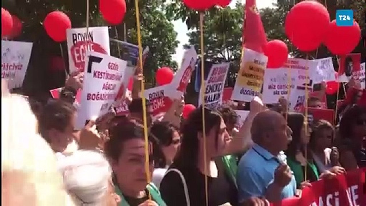 Gezi Parkı eylemlerinin 9. yıl dönümünde "Kaval...
