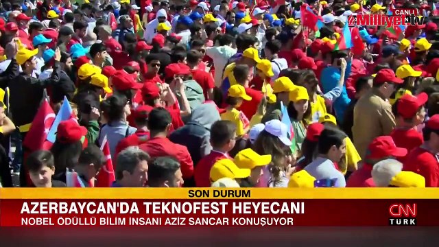 Aziz Sancar'dan gençlere: Tutkuyla, gayretle çalışın