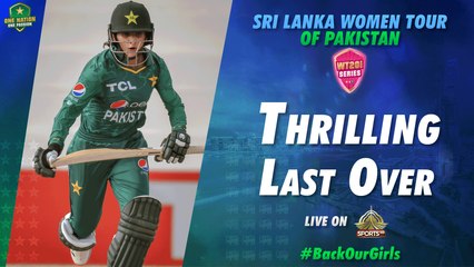 Thrilling Last Over | Pakistan Women vs Sri Lanka Women | 3rd T20I 2022 | PCB | MA2T