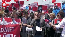 Taksim Dayanışması’ndan gezi tutuklularına Silivri Cezaevi önünde destek