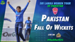 Pakistan Fall Of Wickets | Pakistan Women vs Sri Lanka Women | 3rd T20I 2022 | PCB | MA2T