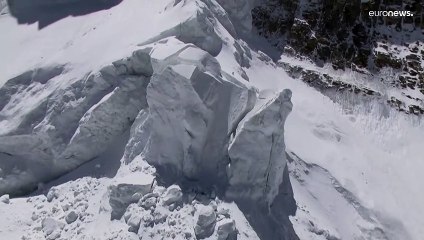 Suiza | Dos montañeros mueren por un desprendimiento de hielo