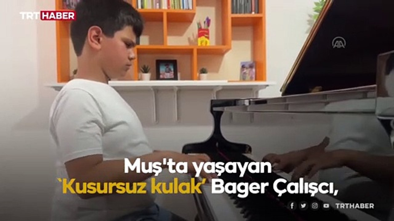 "Kusursuz kulak" Bager, Erdoğan'ın gönderdiği piyanoyla beste yapıyor