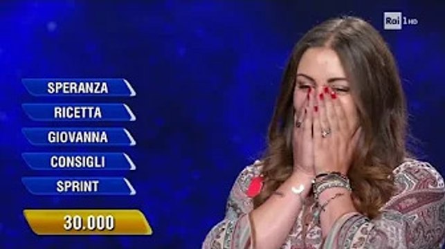 L'Eredità, vittoria per la nuova campionessa Tiziana. Flavio Insinna sorpreso sul finale Non sembrav