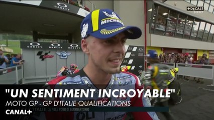 Di Giannantonio : "Un sentiment incroyable" - Moto GP