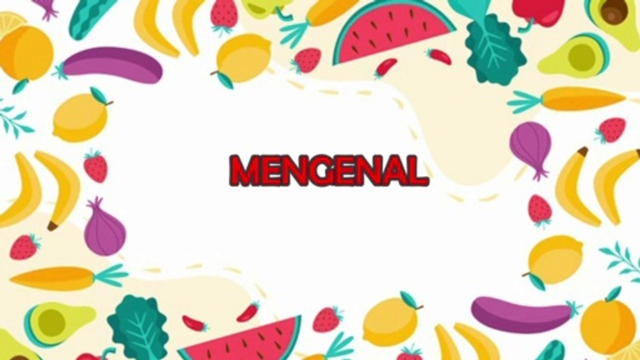 Belajar Mengenal Nama nama Buah dalam Bahasa Indonesia dan Bahasa Inggris  video edukasi