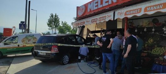 OTOMOBİL MARKETİN MANAV TEZGAHINA GİRDİ