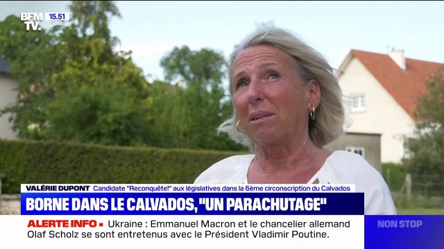 Elisabeth Borne? Une Parisienne qui n'est pas du tout du coin , tacle une candidate Reconquête dans le Calvados