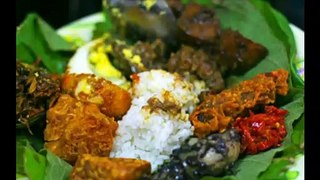 Mukbang Tanpa Wajah - Makan Beralaskan Daun Jati - Nasi Jamblang