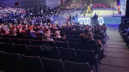 Trump, estrella en la convención de la Asociación Nacional del Rifle