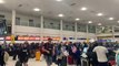 Queues at Gatwick Airport - Saturday, May 28