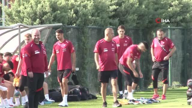 A Milli Futbol Takımı, Faroe Adaları maçı hazırlıklarını sürdürdü