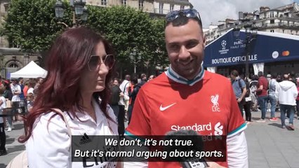 'We argue!' - Italian couple on both sides of the divide in Paris