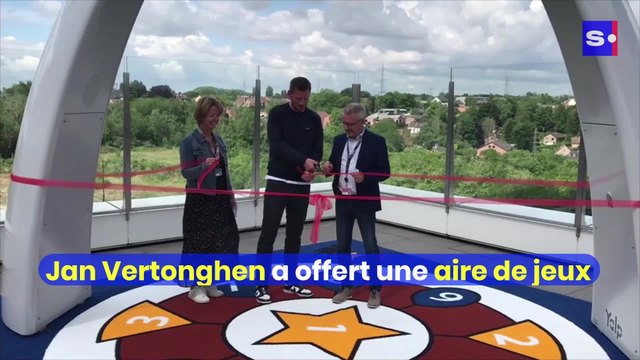 Jan Vertonghen a offert une aire de jeux aux enfants hospitalisés au MontLégia