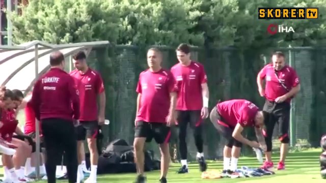 A Milli Futbol Takımı, Faroe Adaları maçı hazırlıklarını sürdürdü