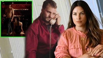 'Let's end it!' Amelia Warner awakens Jamie Dornan as 'Fifty Shades' nightmares emerge every night