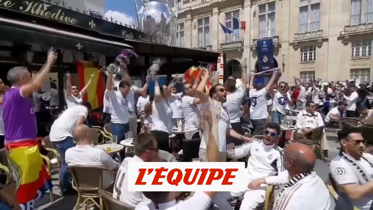 Les supporters du Real Madrid sont en forme - Foot - C1