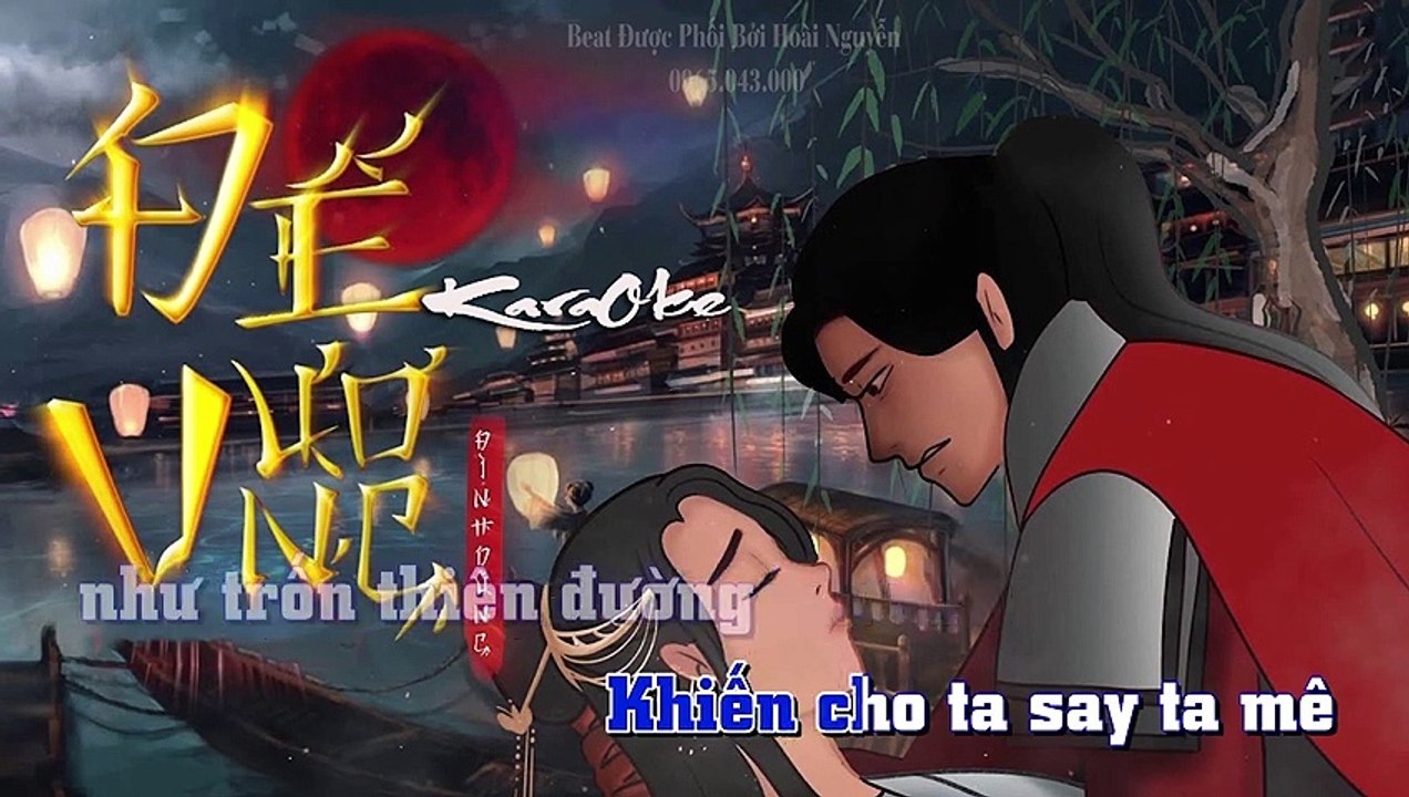 Đế Vương Karaoke Remix Tone Nam