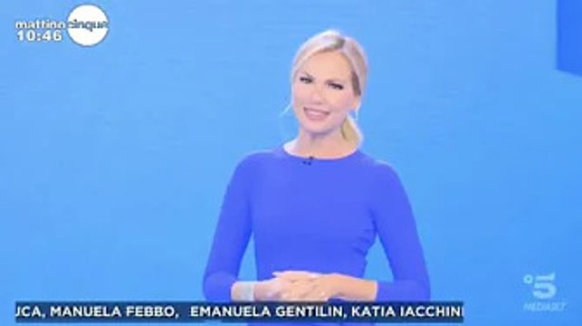 Federica Panicucci resta sola a Mattino Cinque: Francesco Vecchi è dovuto scappare E' da poco term