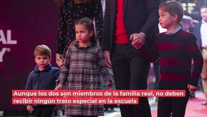 ¿Sabías que George y Charlotte tienen permitido romper esta regla escolar?