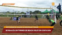 Se realiza un torneo de Beach Voley en Costa Sur