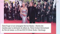 Cannes 2022 : Diane Kruger dévoile sa spectaculaire traîne avec son amoureux Norman Reedus