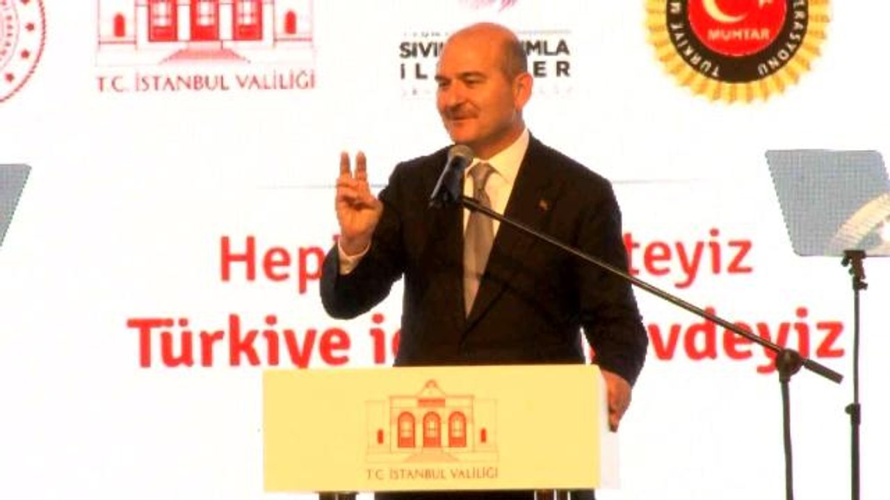 Bakan Soylu: "Siz bu ülkenin tek dereceden oyla seçilen yöneticilerisiniz, size güveniyoruz"