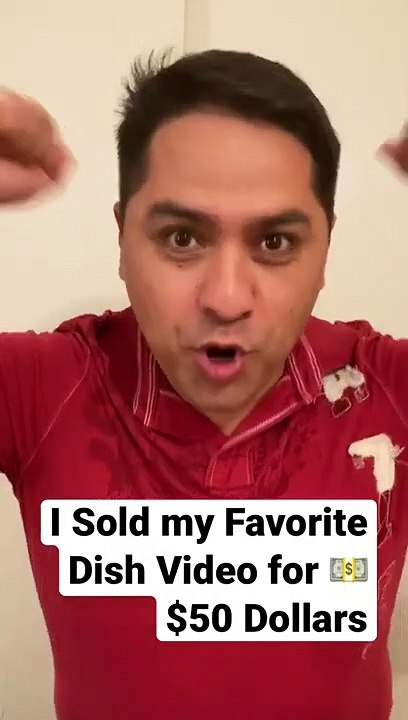 Woohoo, I Sold my Favorite Dish Video for  $50 Dollars #influencer #kitcheninfluencer #shorts