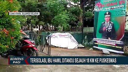 Terisolasi, Warga dan Babinsa Tandu Ibu Hamil Sejauh 18 Km ke Puskesmas