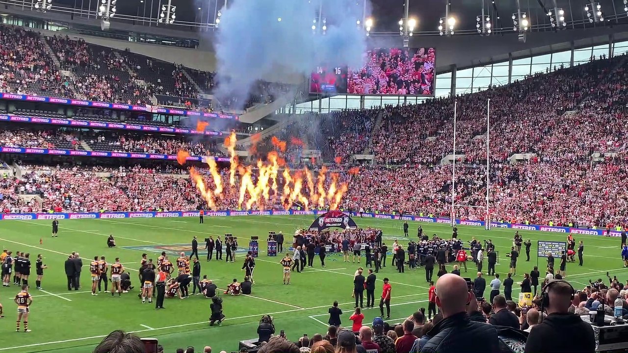 Challenge Cup celebrations