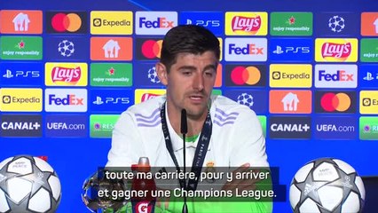 Finale - Courtois : ''Un des plus beaux sentiments de ma vie''